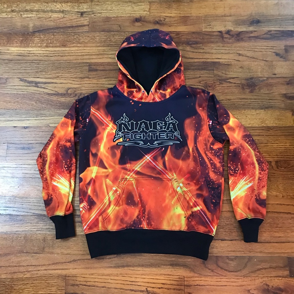 North American Grappling NAGA Pullover Top Shirt Jacket Coat Winter 
Hoodie Hood
